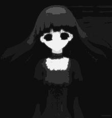 Gif animé gothique fille